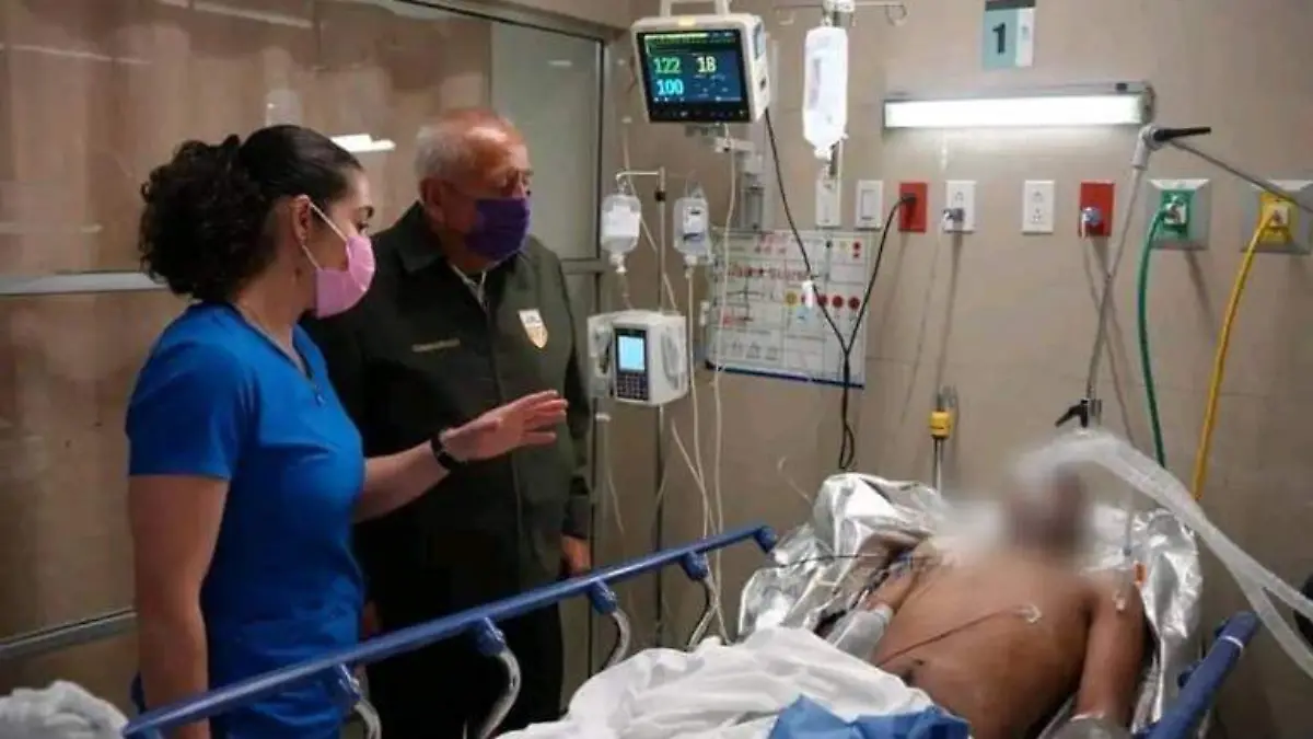 migrante hospitalizado