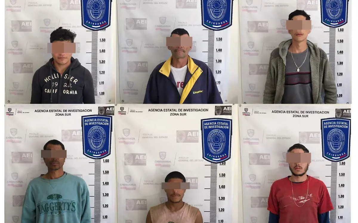detenidos por robo en grupo mexico