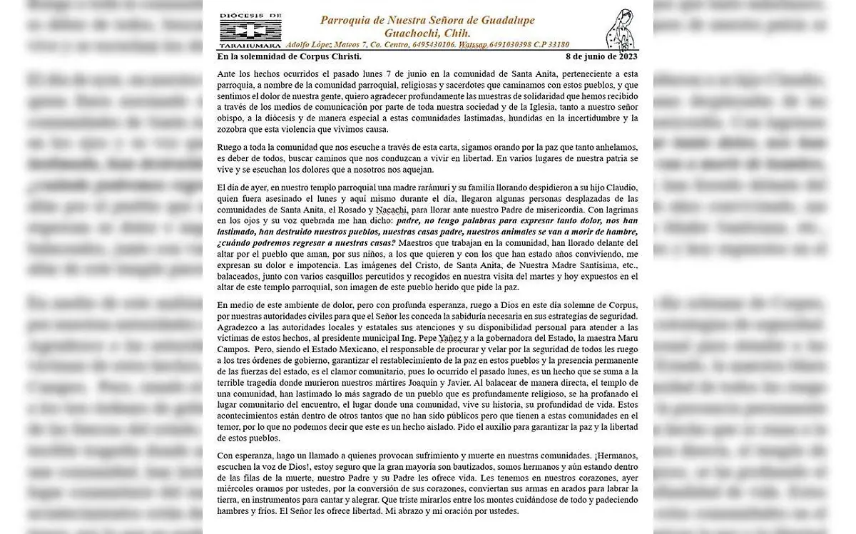 Carta padre