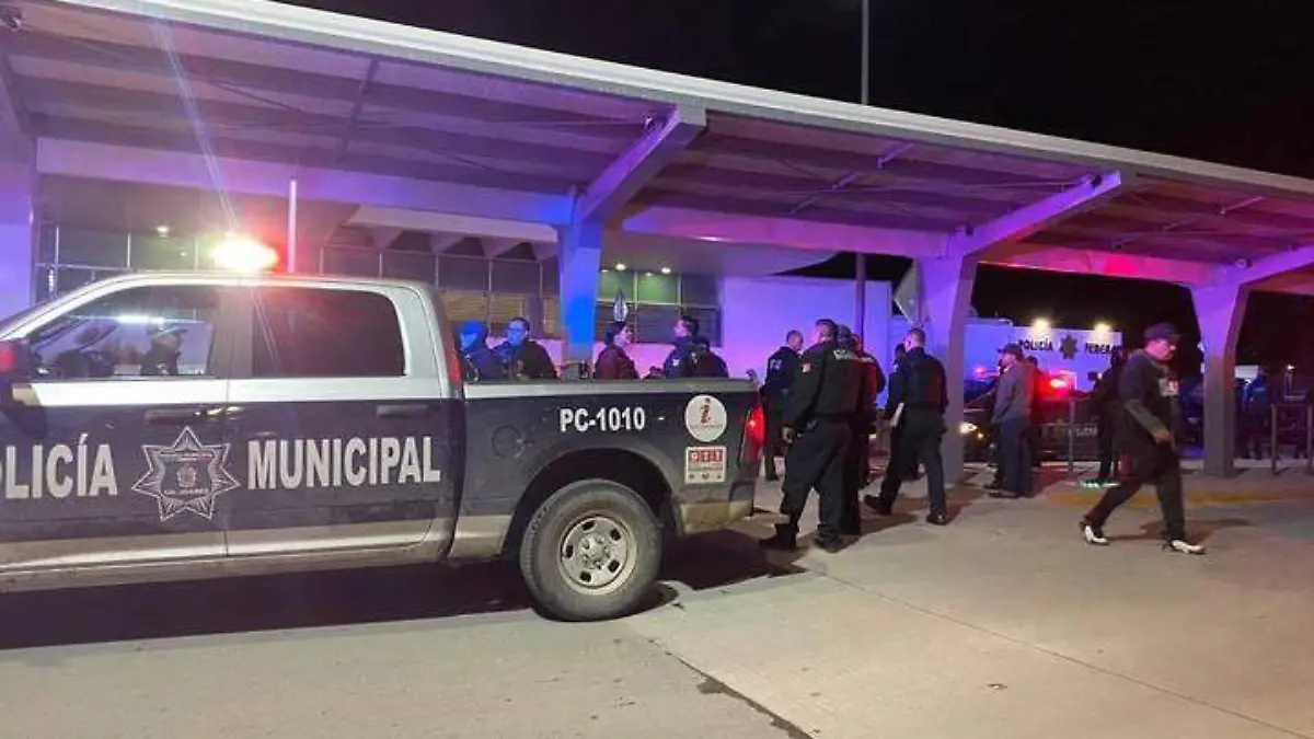 Balacera en el aeropuerto de Juárez