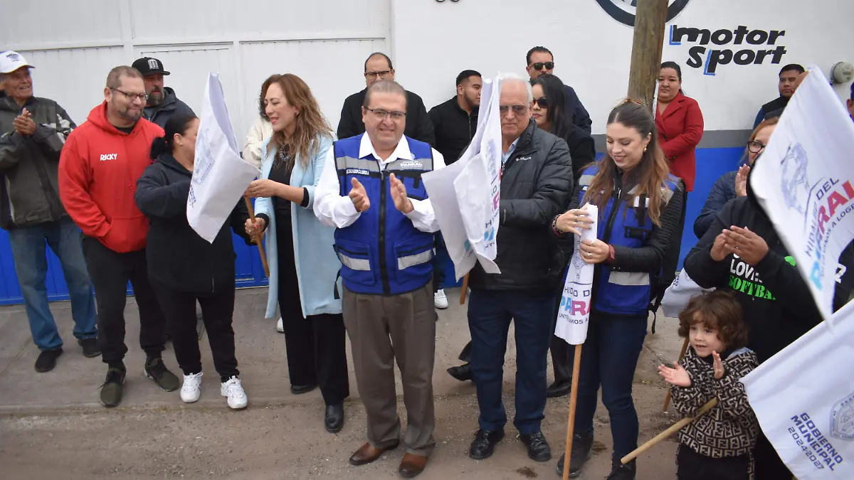 inaguracion 2 La calle 15 de mayo primera obra del 2025 