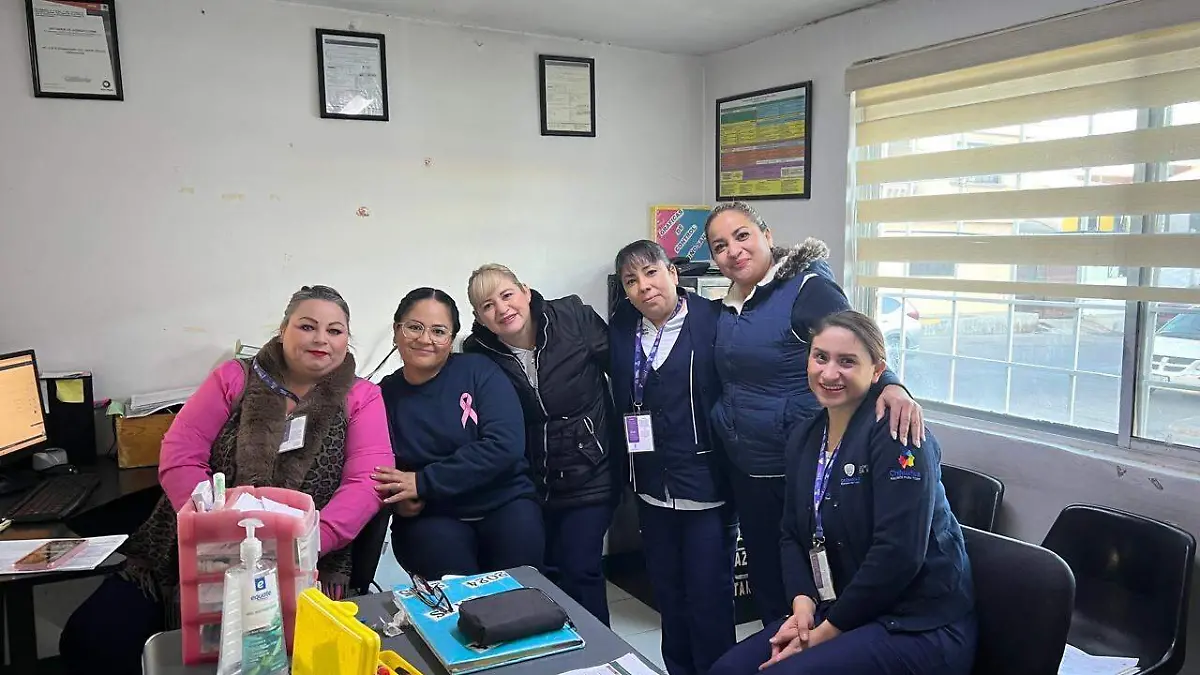 Enfermeras del Centro Médico de la Unidad Juárez 