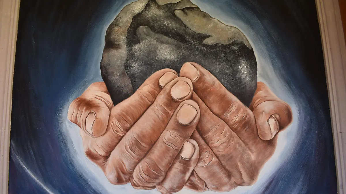 pintor 7 El profesor Cayetano Giron uno de los pintores mas reconocidos. 