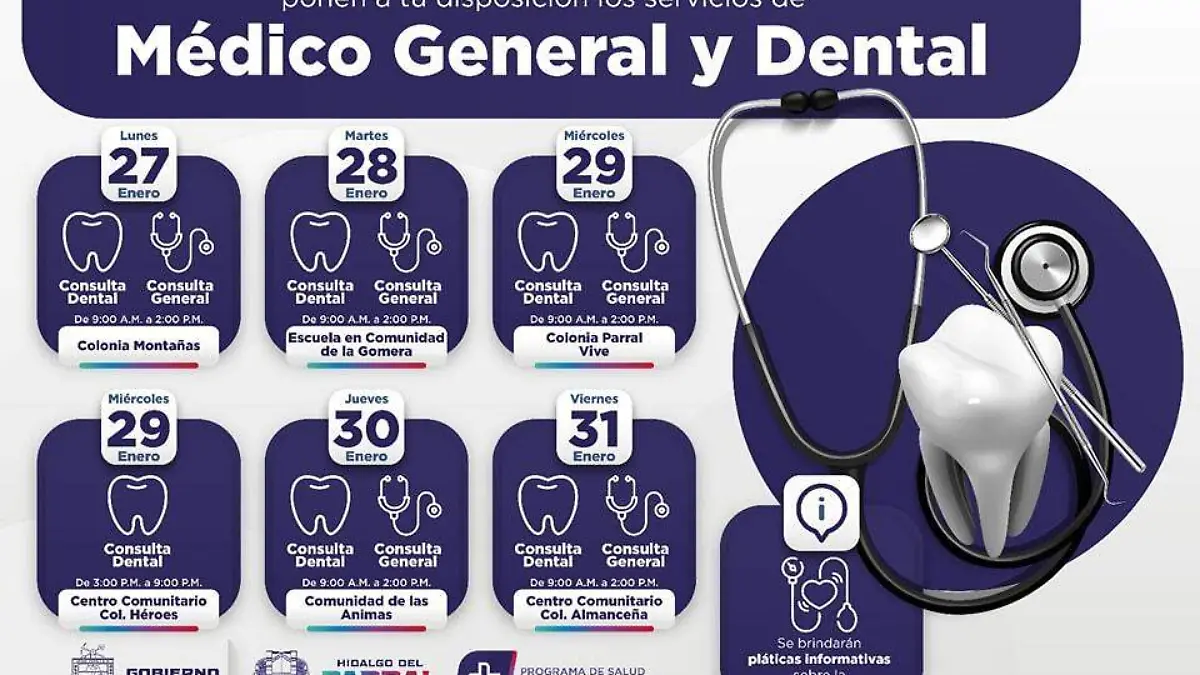 CONSULTAS 1 MUNICIPIO DE PARRAL