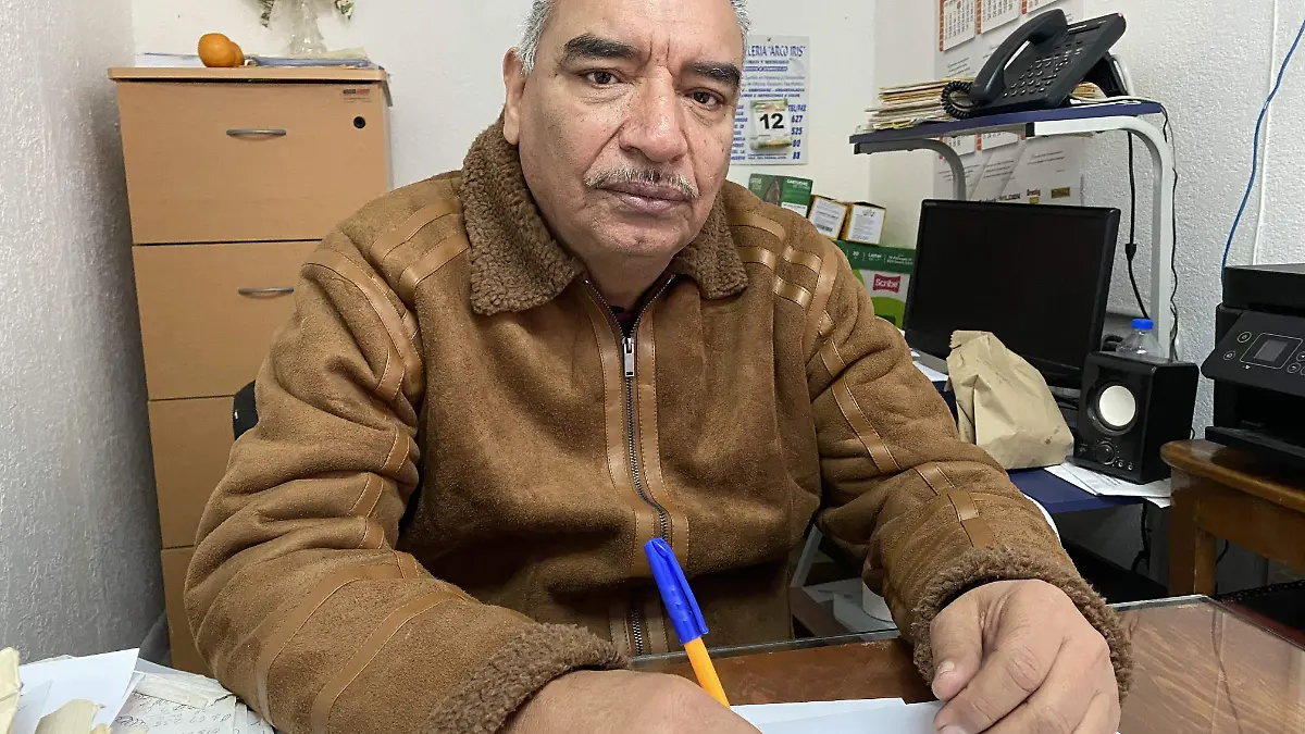 Secretario General del Sindicato Único de Trabajadores al Servicio de la Presidencia Municipal de Parral, Encarnación Villado