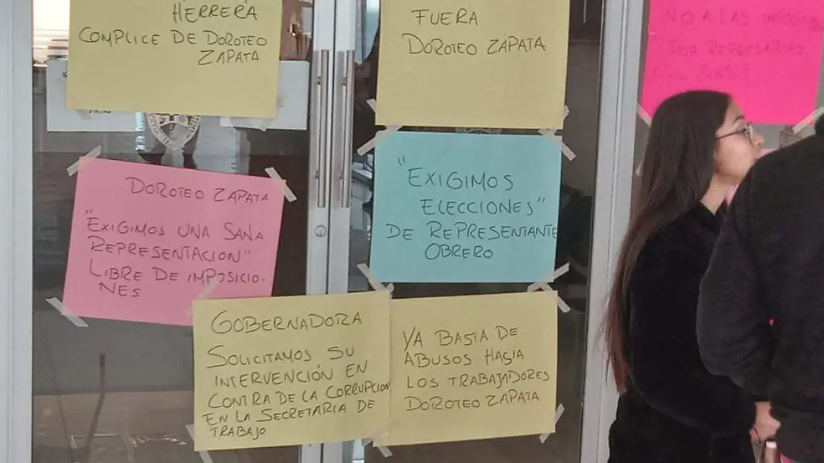 manifestación de sindicatos JLCA