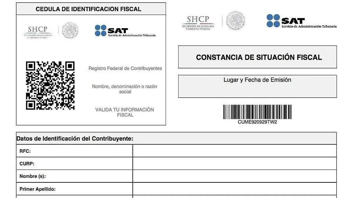 constancia 1 servicio de administracion tributaria