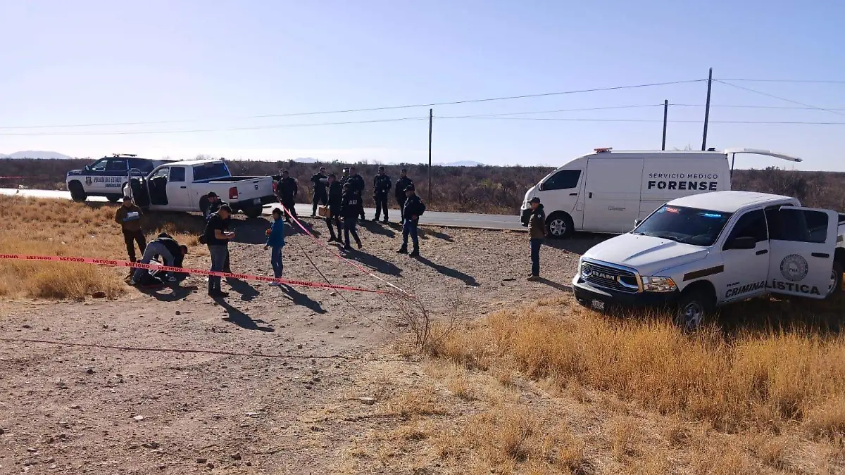Muerto Carretera Jiménez-Parral