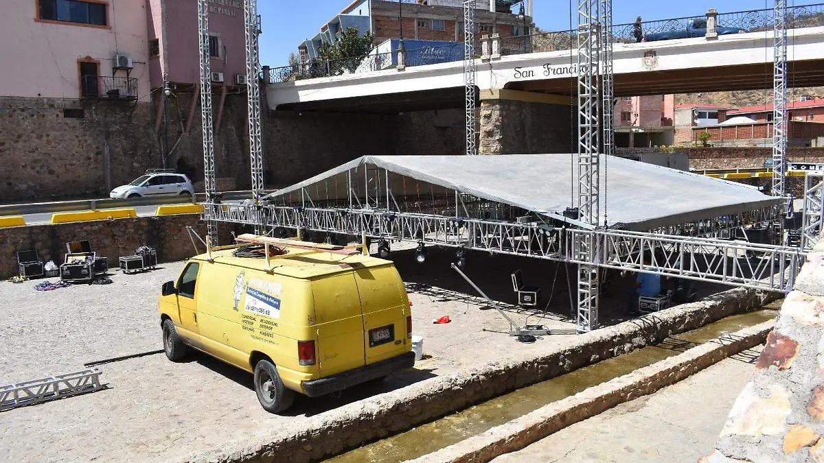 Empedrado del Río donde se llevará a cabo el Festival Primaveral 3