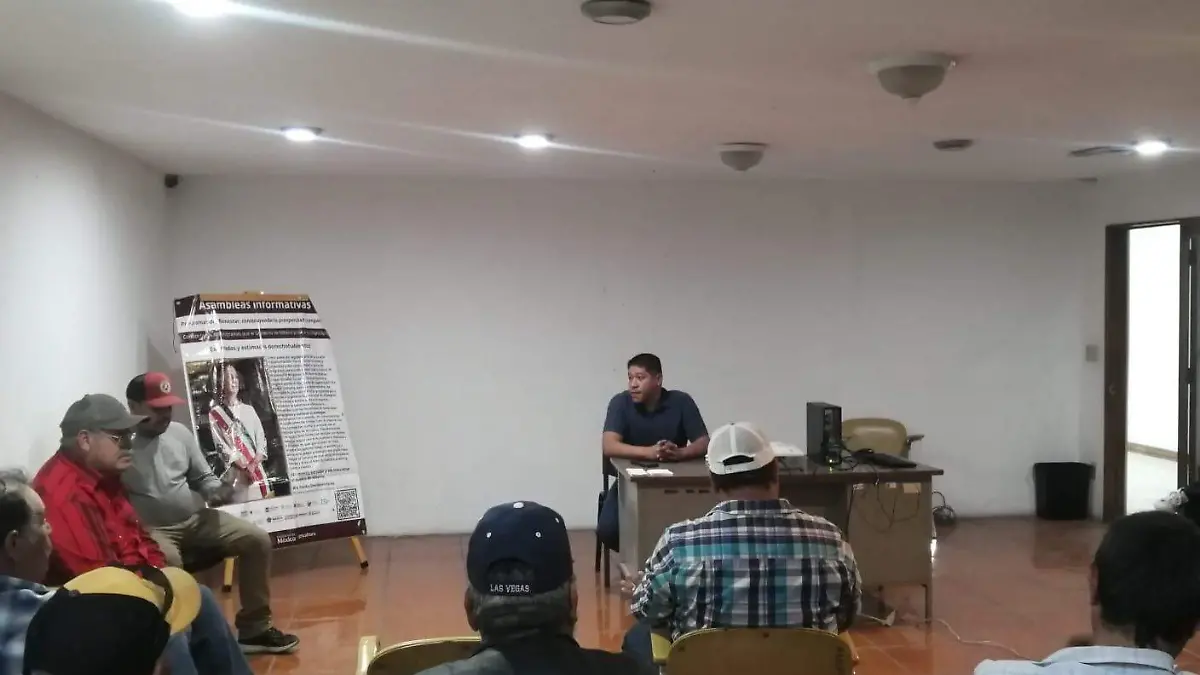 Productores de Allende se reunieron con representantes de la Sader en Parral
