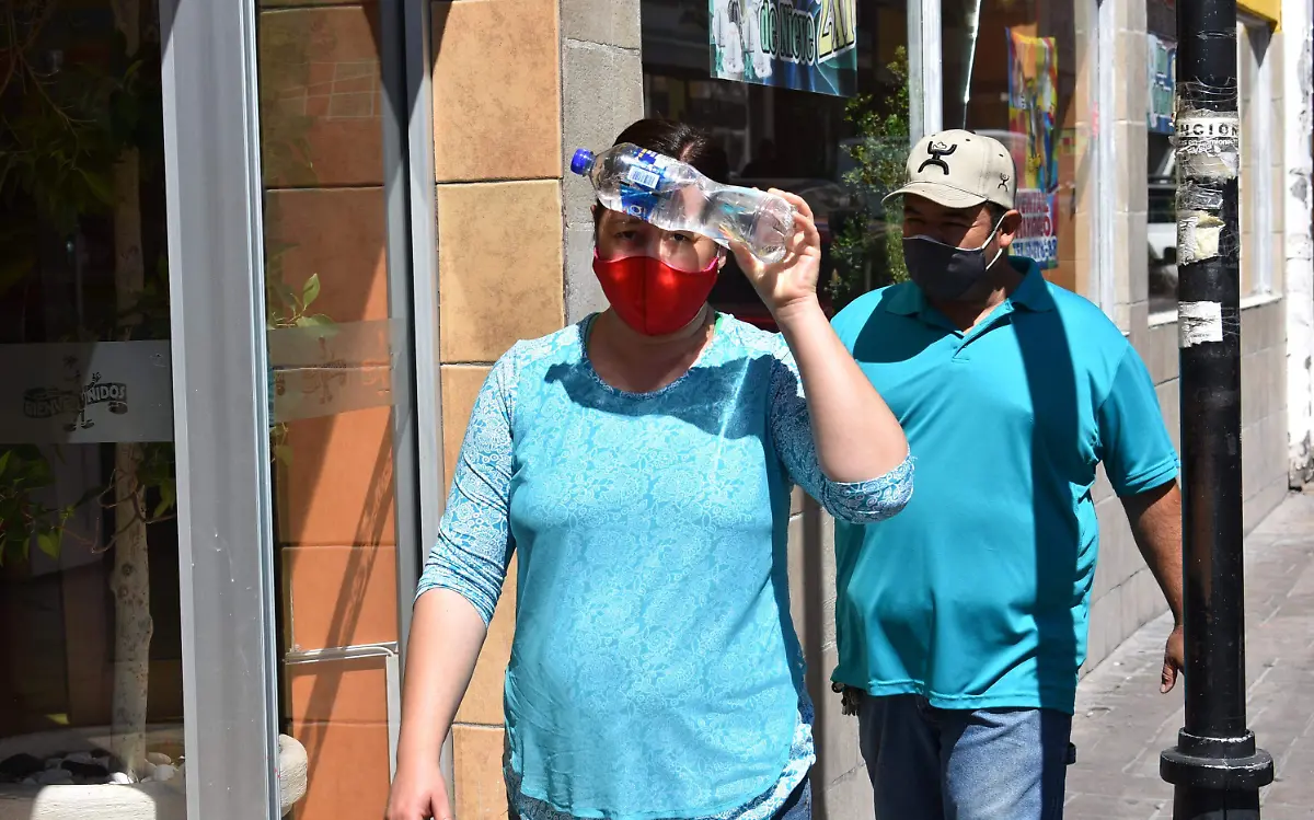 CALOR nota y foto de javier