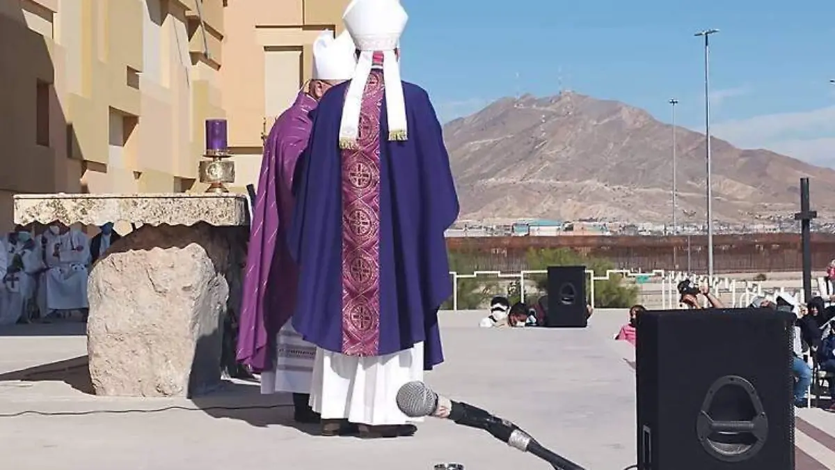 misa celebrada en el punto 3