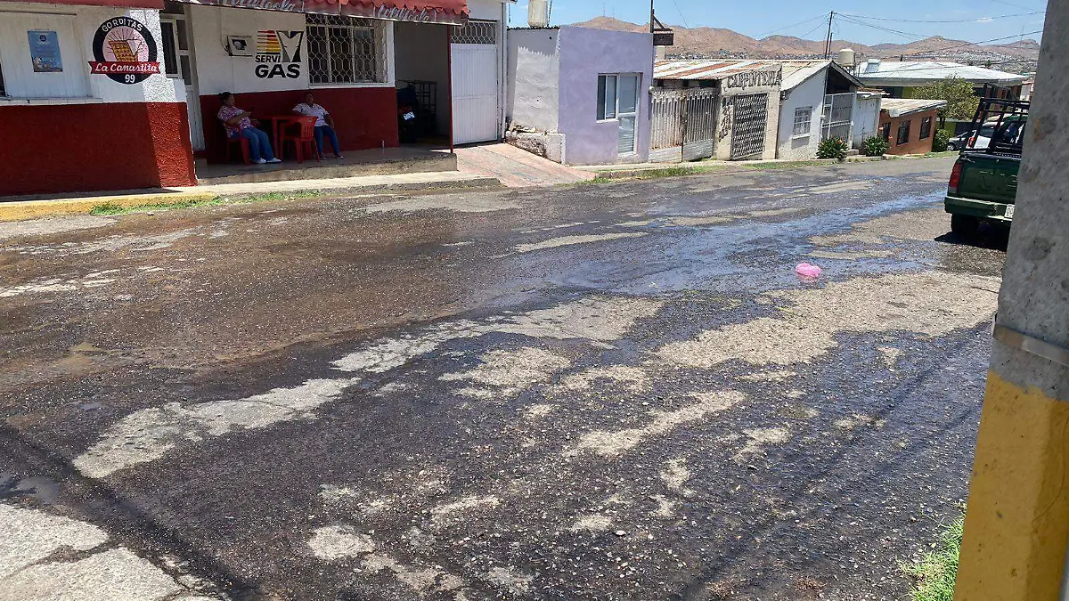 fuga de aguas negras