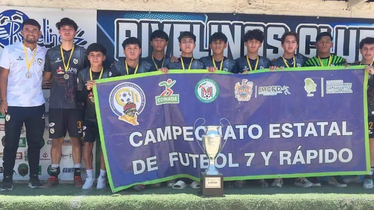 Equipo de Rivelinos Club campeón en categoría 2009-2010