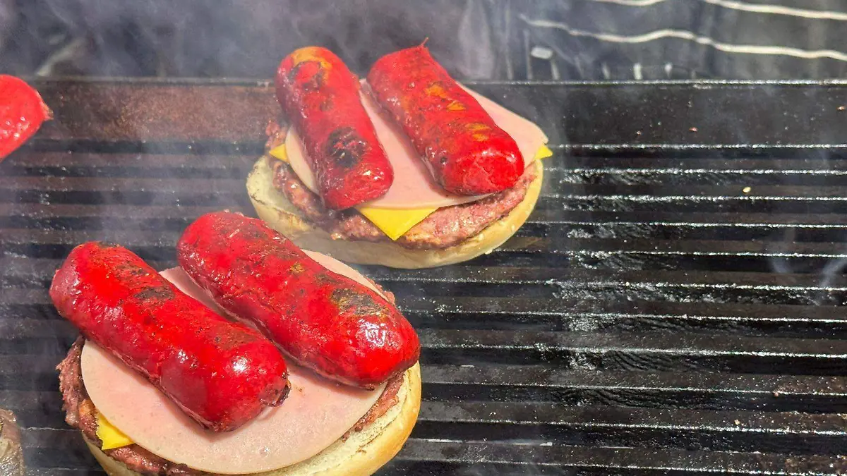 Hamburguesas, gastronomía 16 de septiembre