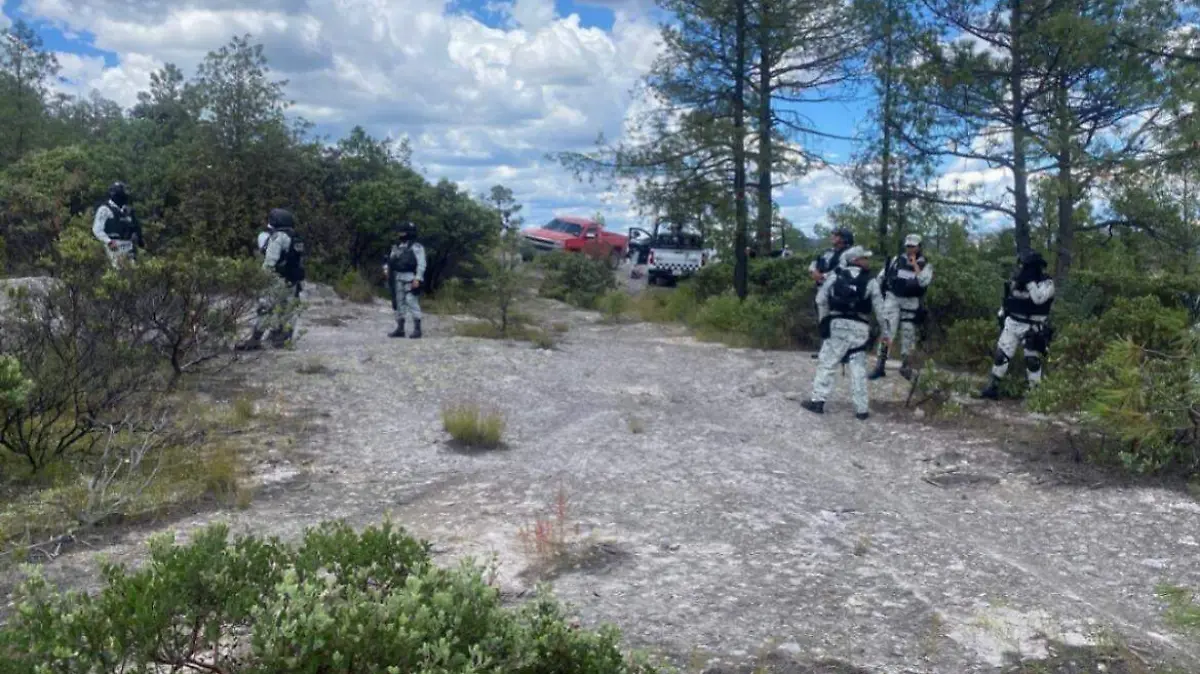Operativo por balaceras en Bocoyna