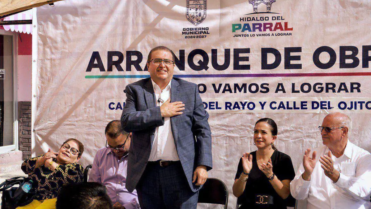 Arranque de pavimentación Segunda del Rayo