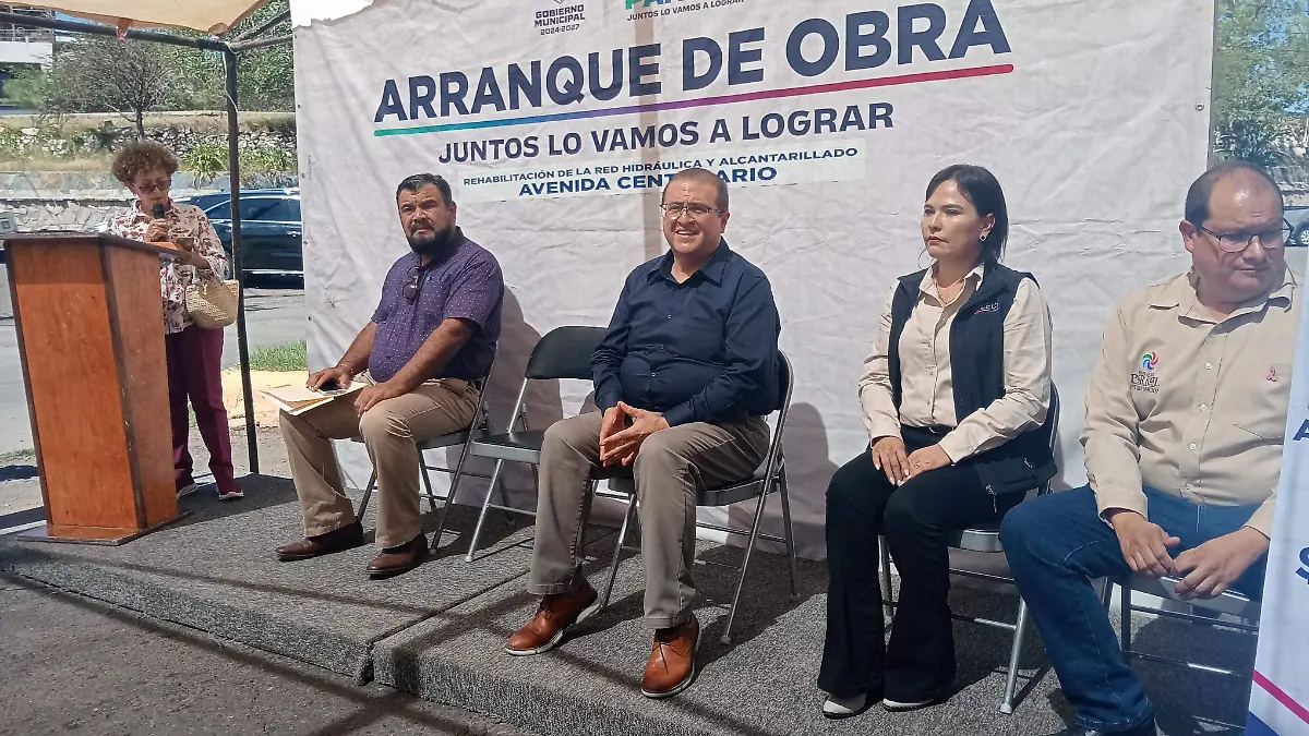 Pavimentación de la calle Centenario