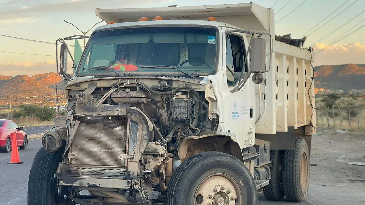 Accidente vía corta