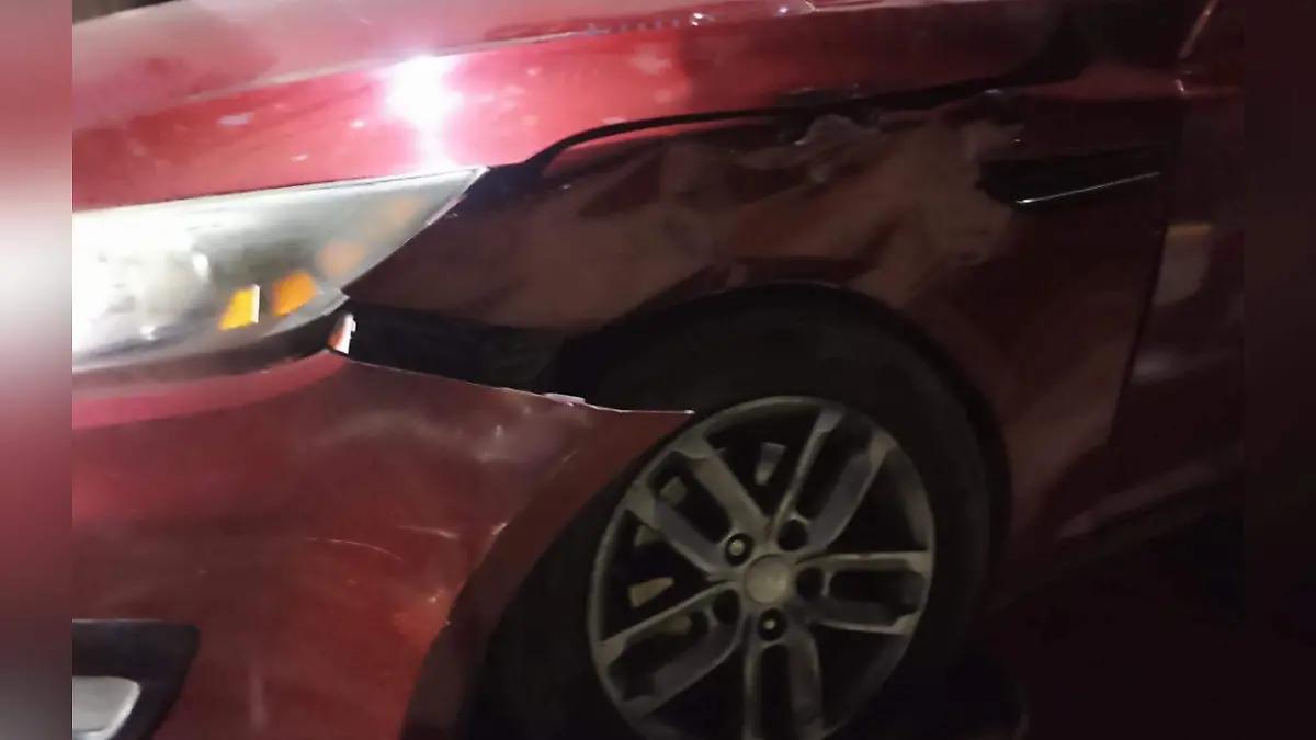 Choque fuga en la talleres