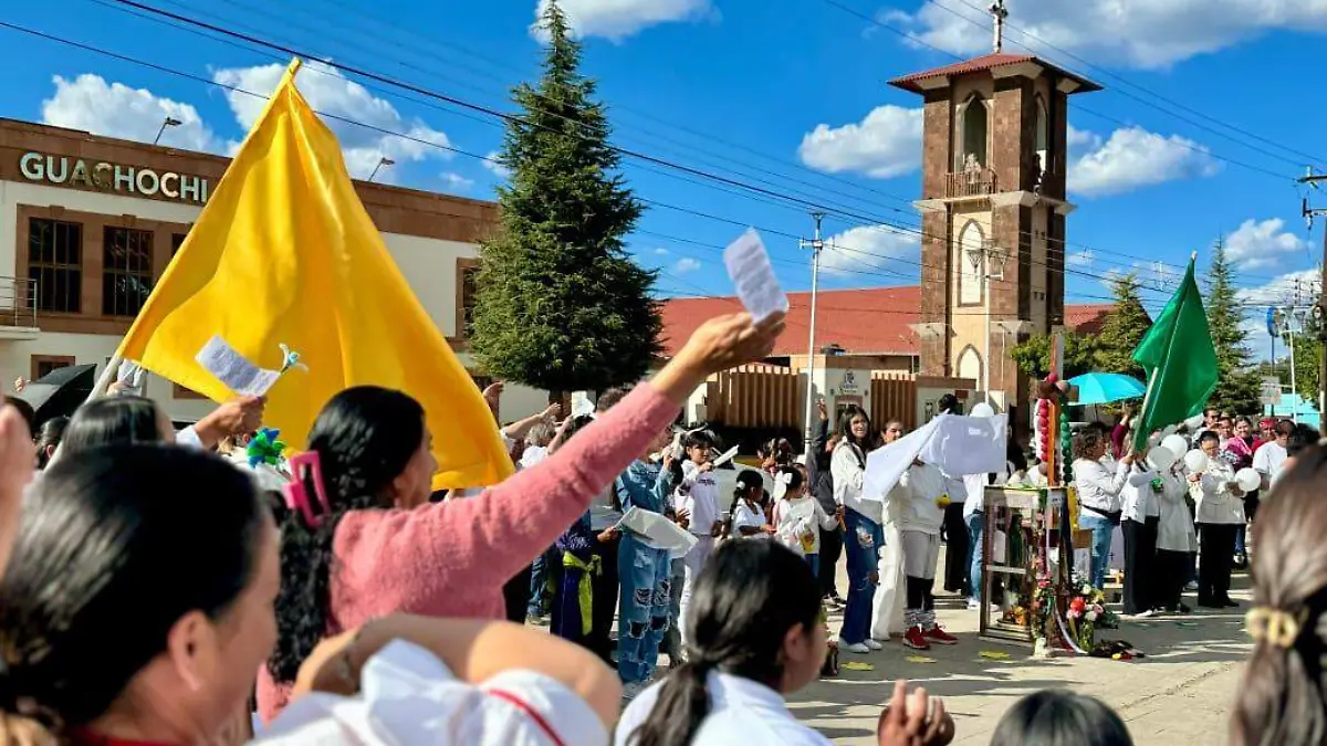 Parroquia de Guachochi, llamado a la violencia