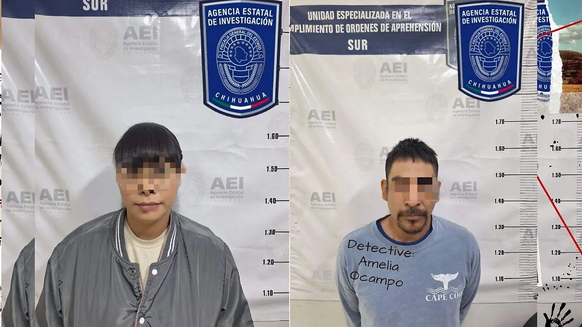 Presentación de Investigación Detectives Recortes Papel Collage Blanco