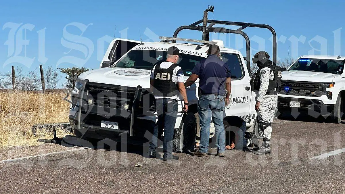 Ponchan unidades de la Guardia Nacional en Allende