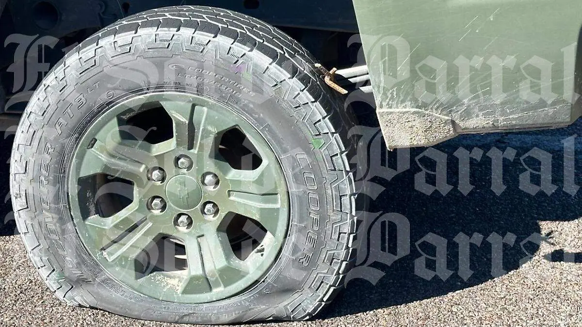 Ponchan unidades de la Guardia Nacional en Allende 