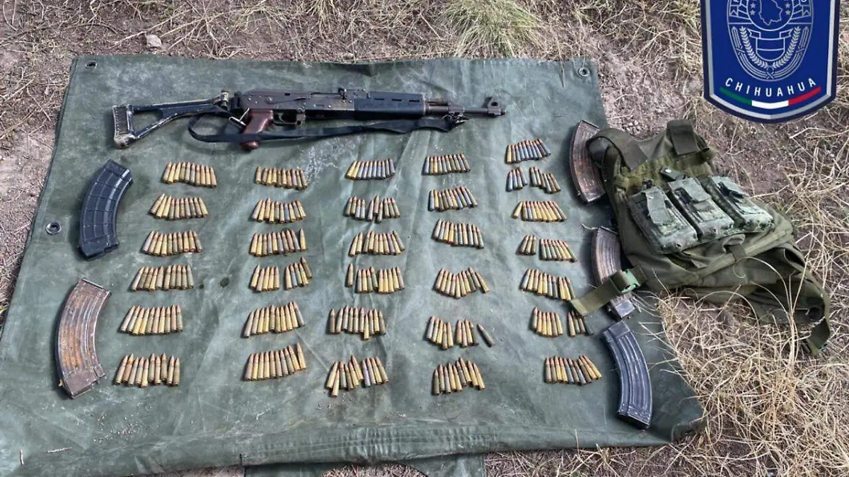 Detienen a hombre armado con fusil y más de 500 cartuchos en Guadalupe y Calvo