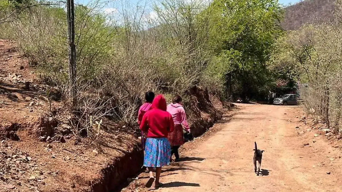 familias desplazadas, sierra