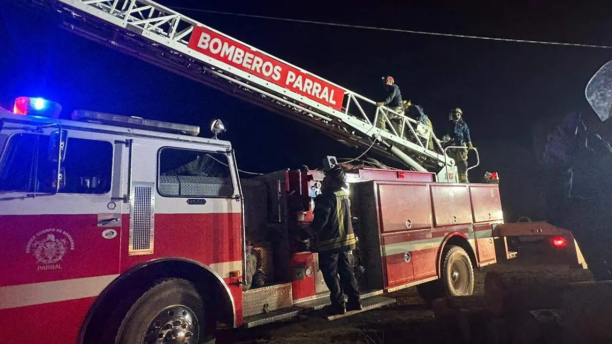 bomberos electrocutado