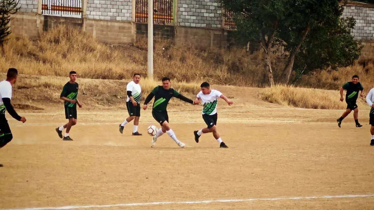 Inauguran cuadrangular de fútbol en el 76 Batallón de Infantería por el Mes del Ejército