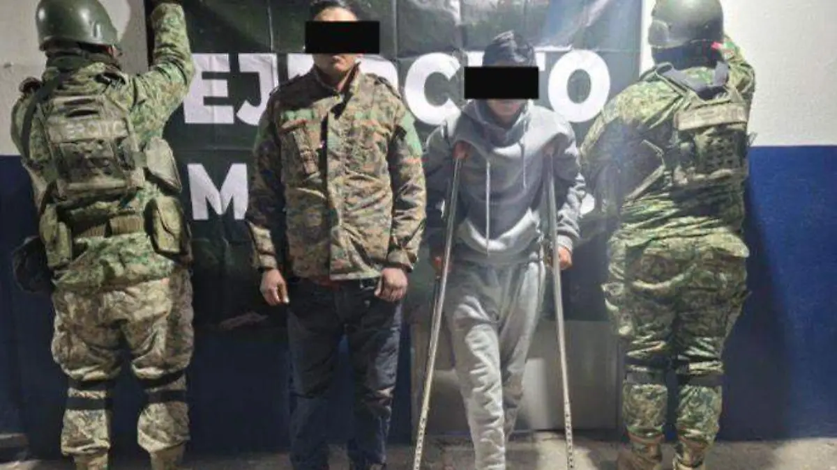 Detenidos, ejército mexicano