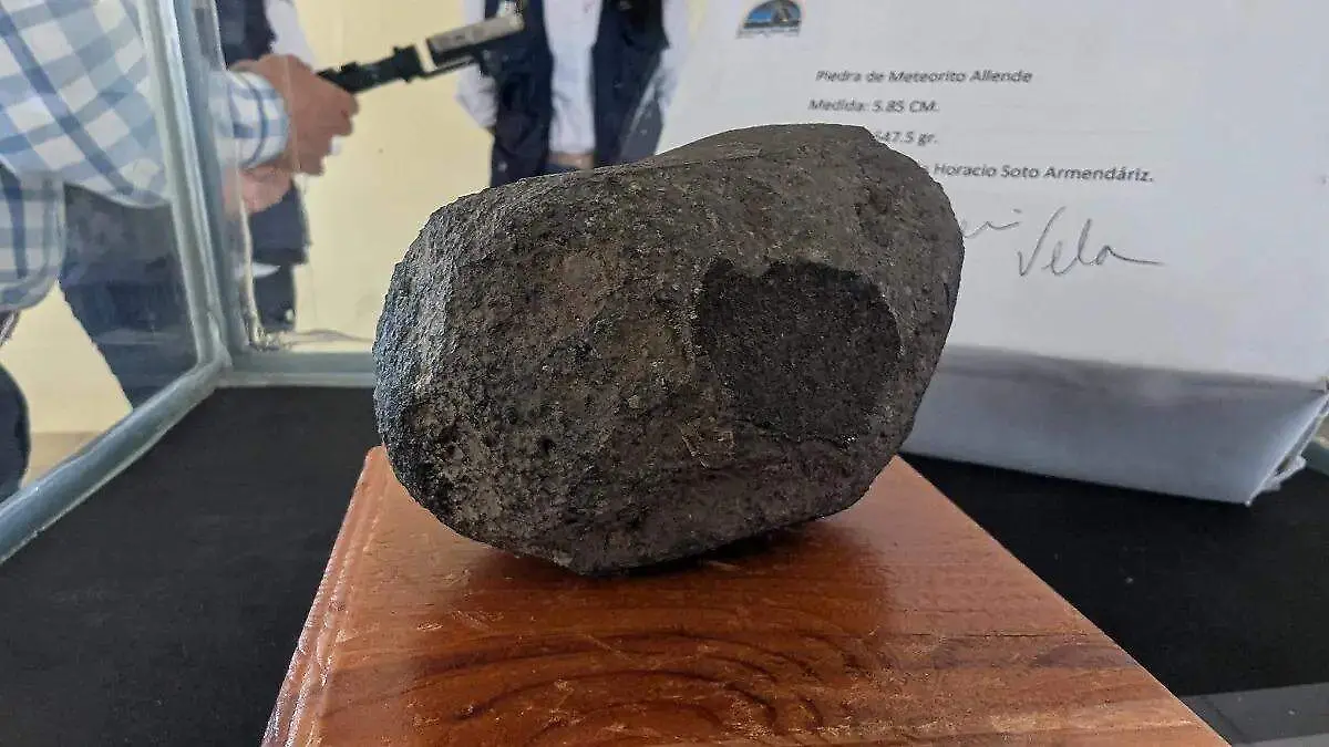 Profe pardo meteorito