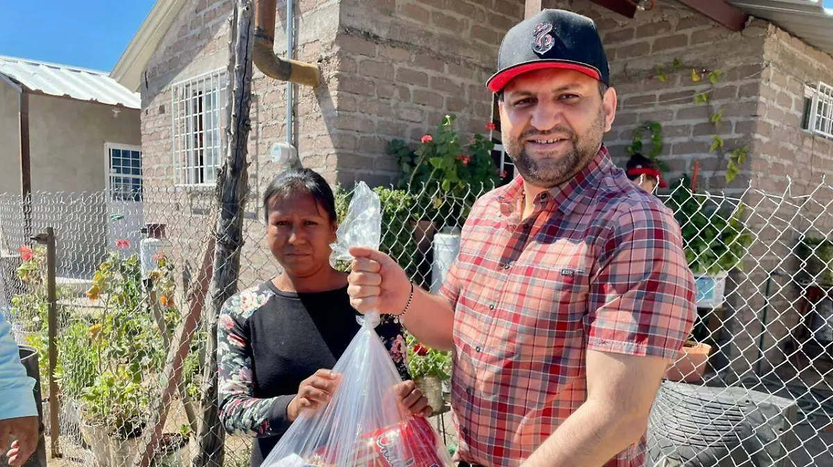 entrega de despensas