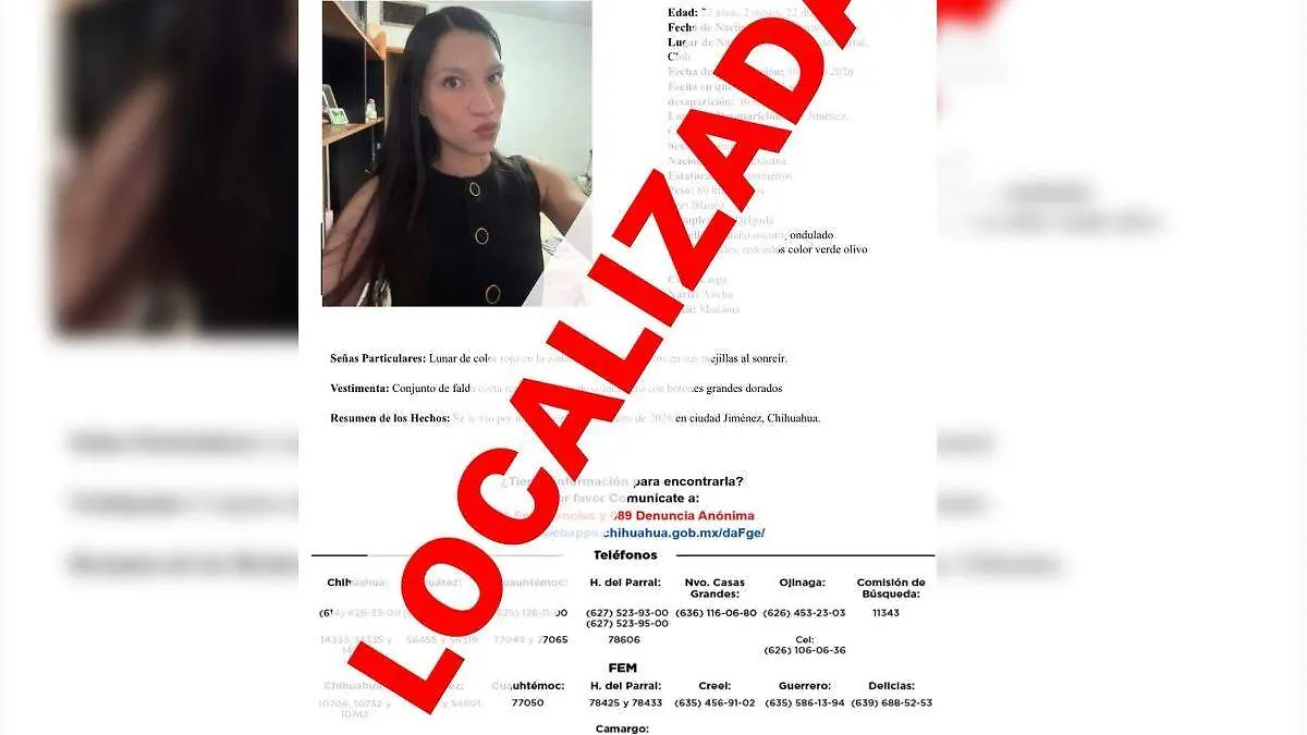 localizada