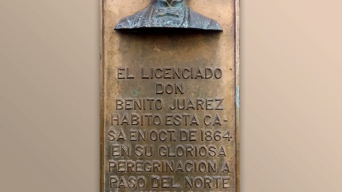 Benito Juárez Placa Centro
