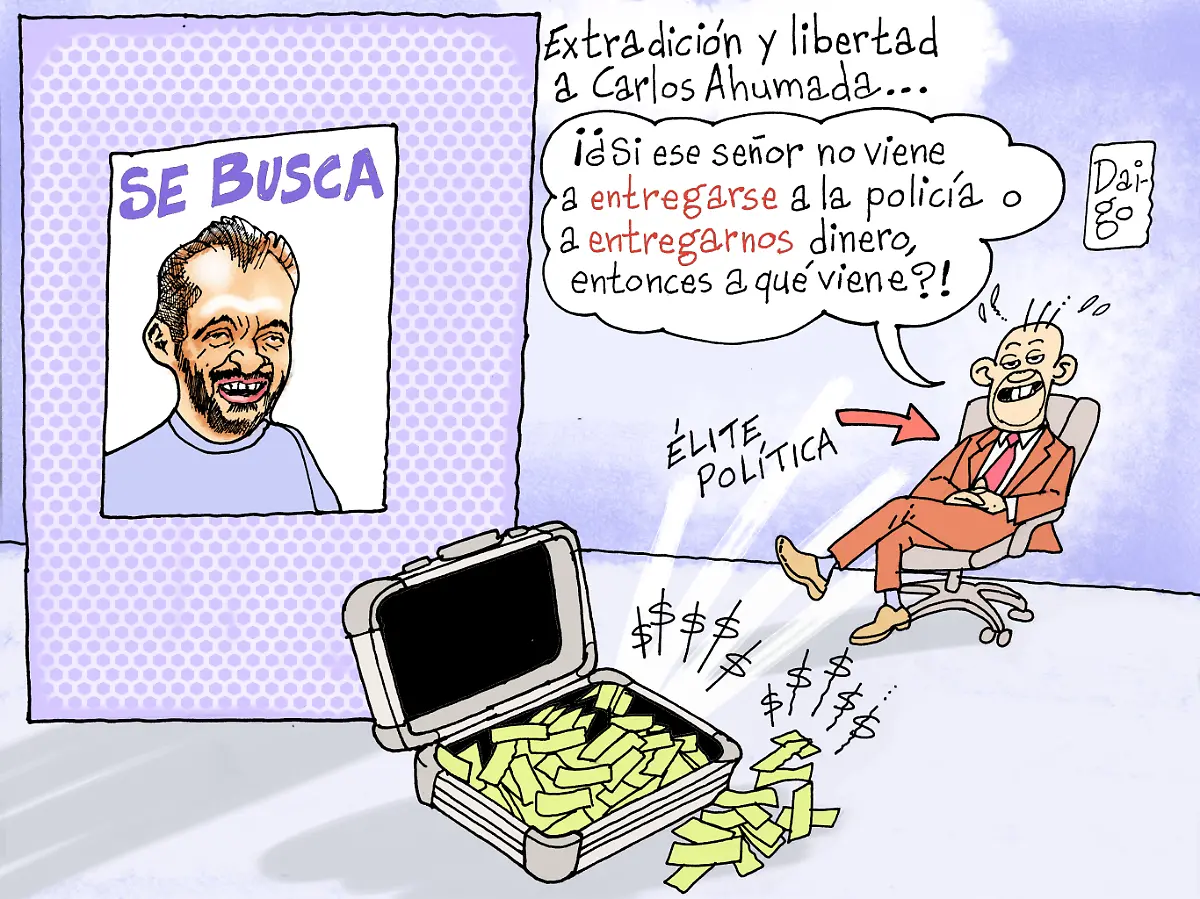 Extradición y libertad a Carlos Ahumada...