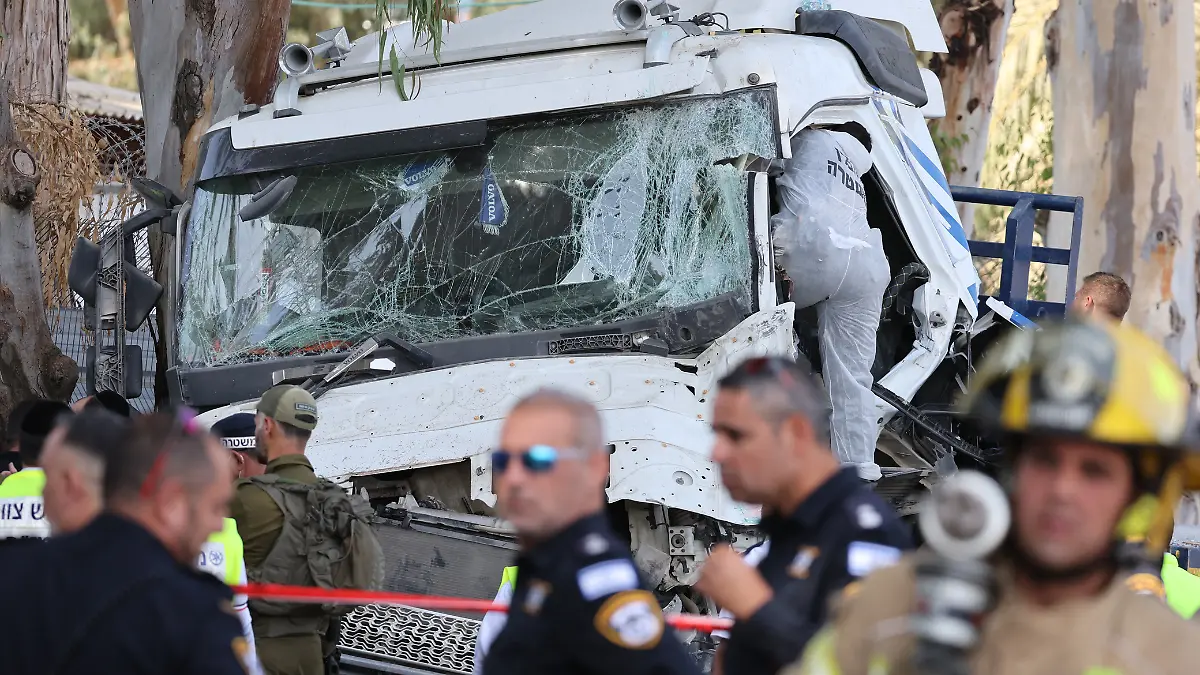 Accidente de autobús en Israel (1)