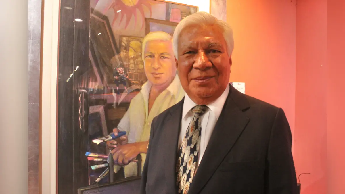 Aurelio Leonor, el homenajeado