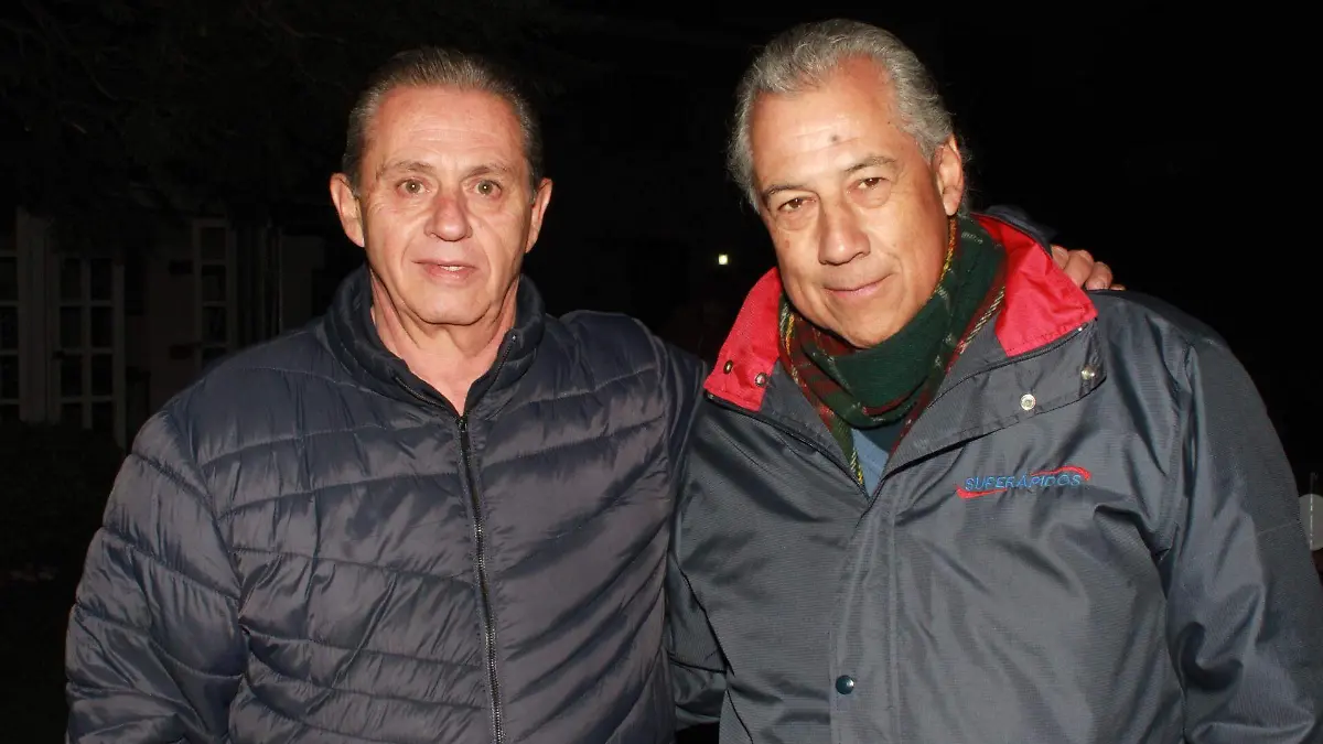 Los organizadores, Jorge y Leopoldo