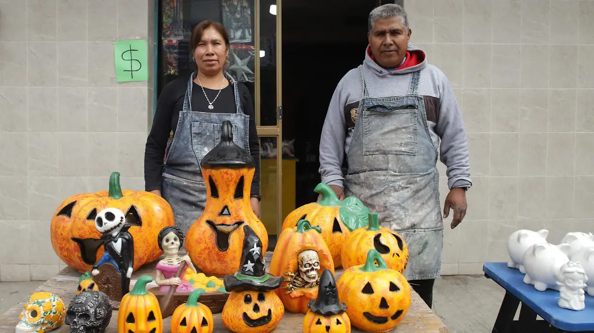 Taller de artesanías en Xonacatepec listo para Día de Muertos1