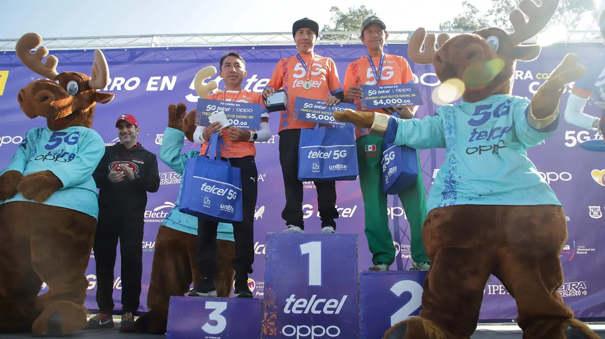 Ganadores carrera Telcel