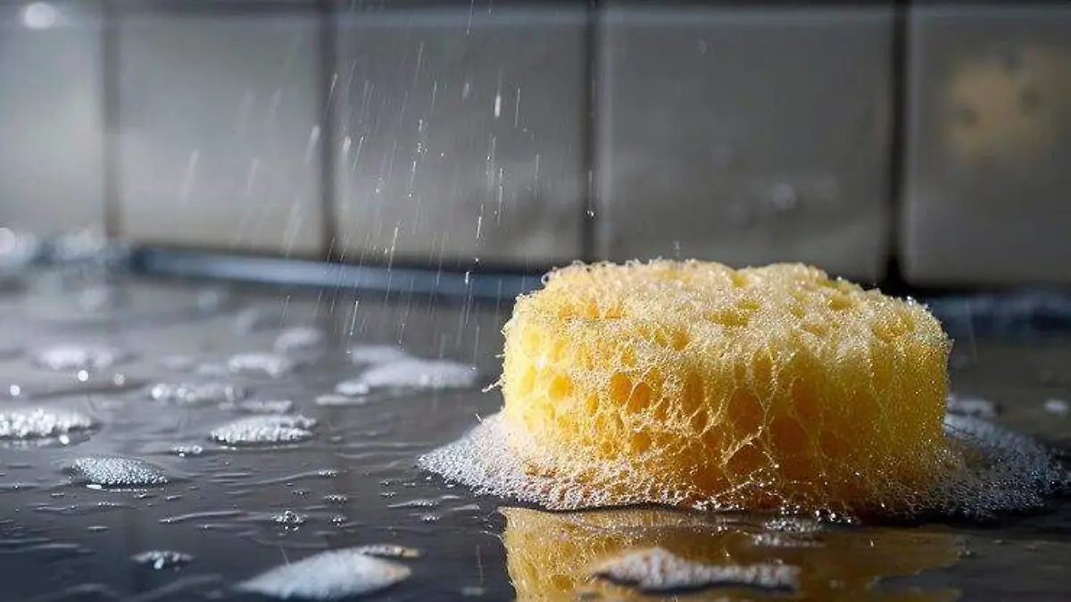 Cómo se desinfecta una esponja de baño