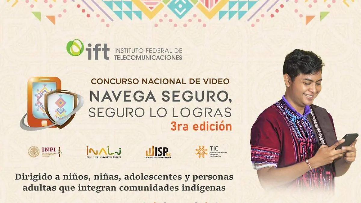 Participa en el Concurso Nacional de Video “Navega seguro, seguro lo logras”