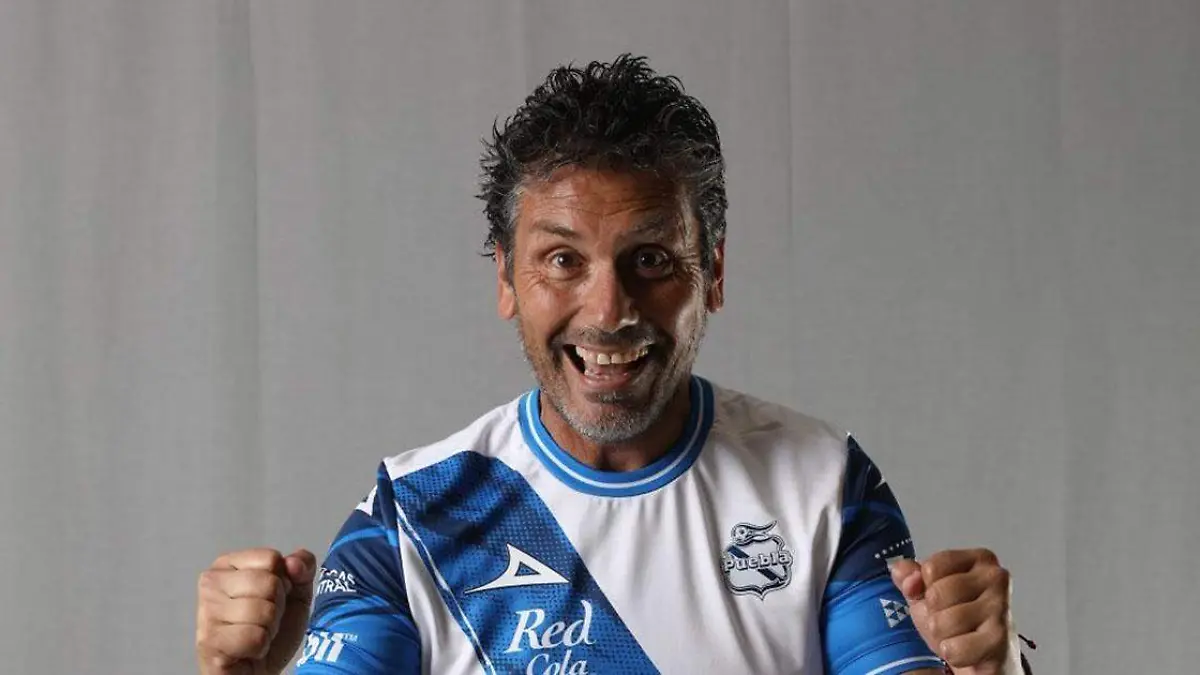 Carlos Poblete, leyenda del Puebla FC y hoy entrenador del Pueblayork