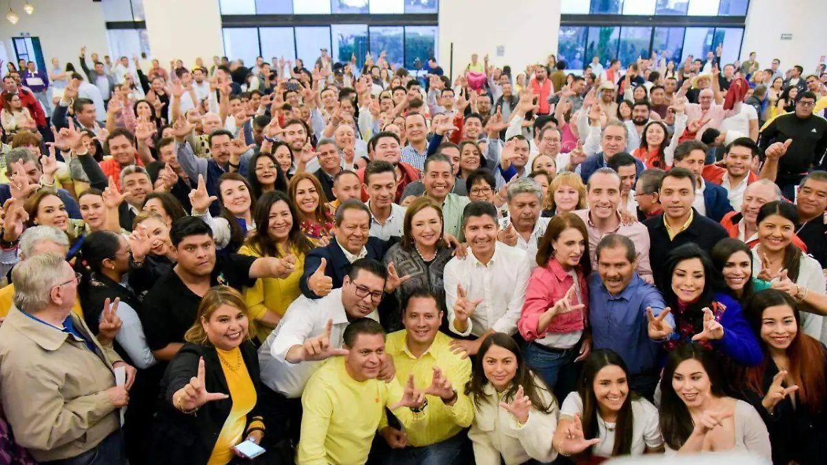 “En Puebla se va a dar la madre de todas las batallas”, Xóchitl Gálvez en San Pedro Cholula
