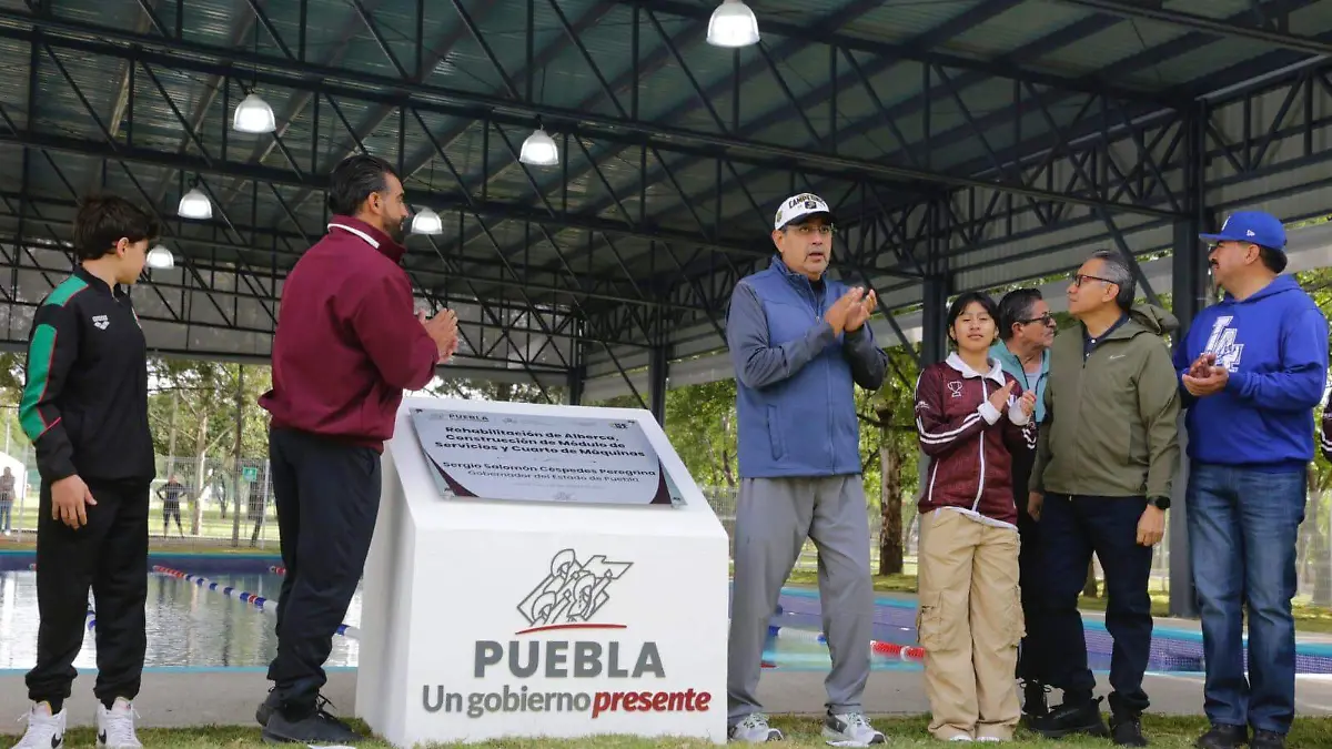 Sergio Salomón inaugura la segunda fase de la remodelación del Parque Ecológico