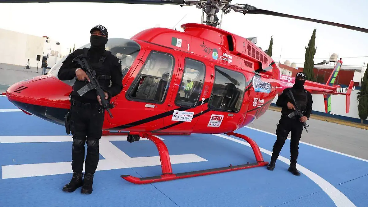 Seguridad operará el helicóptero