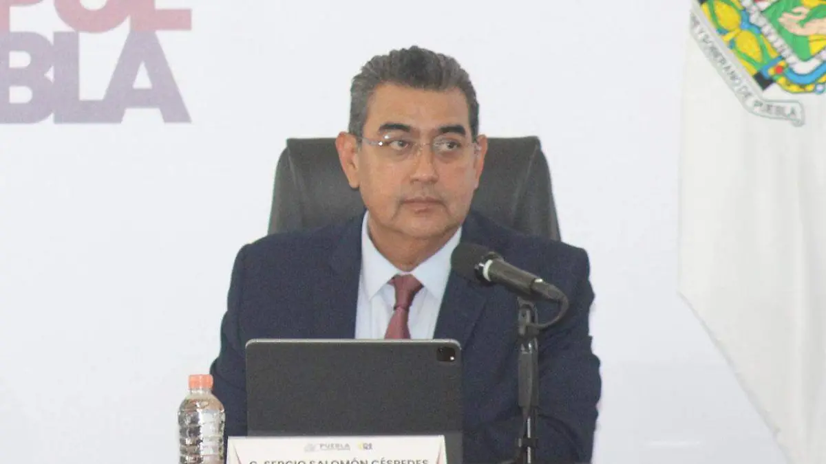 El gobernador, Sergio Salomón Céspedes Peregrina